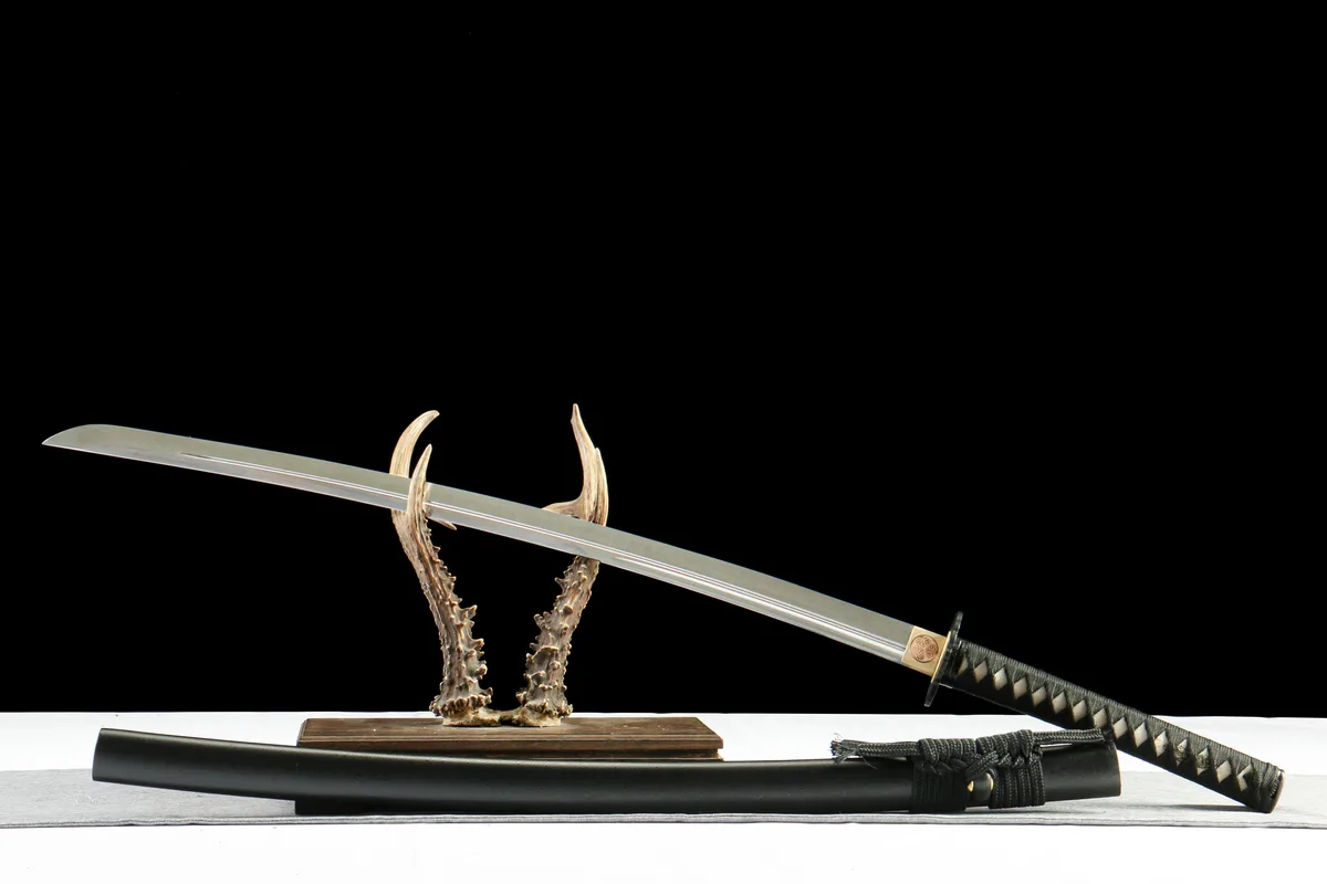 Abîme Profond - Katana Forge a la Main en Acier a outils T10 - Image 3