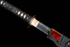 Cerise Cramoisie - Katana Forge a la Main en Acier a outils T10