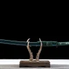 Ciel d'Azur Doré - Katana Forge a la Main en Acier a outils T10
