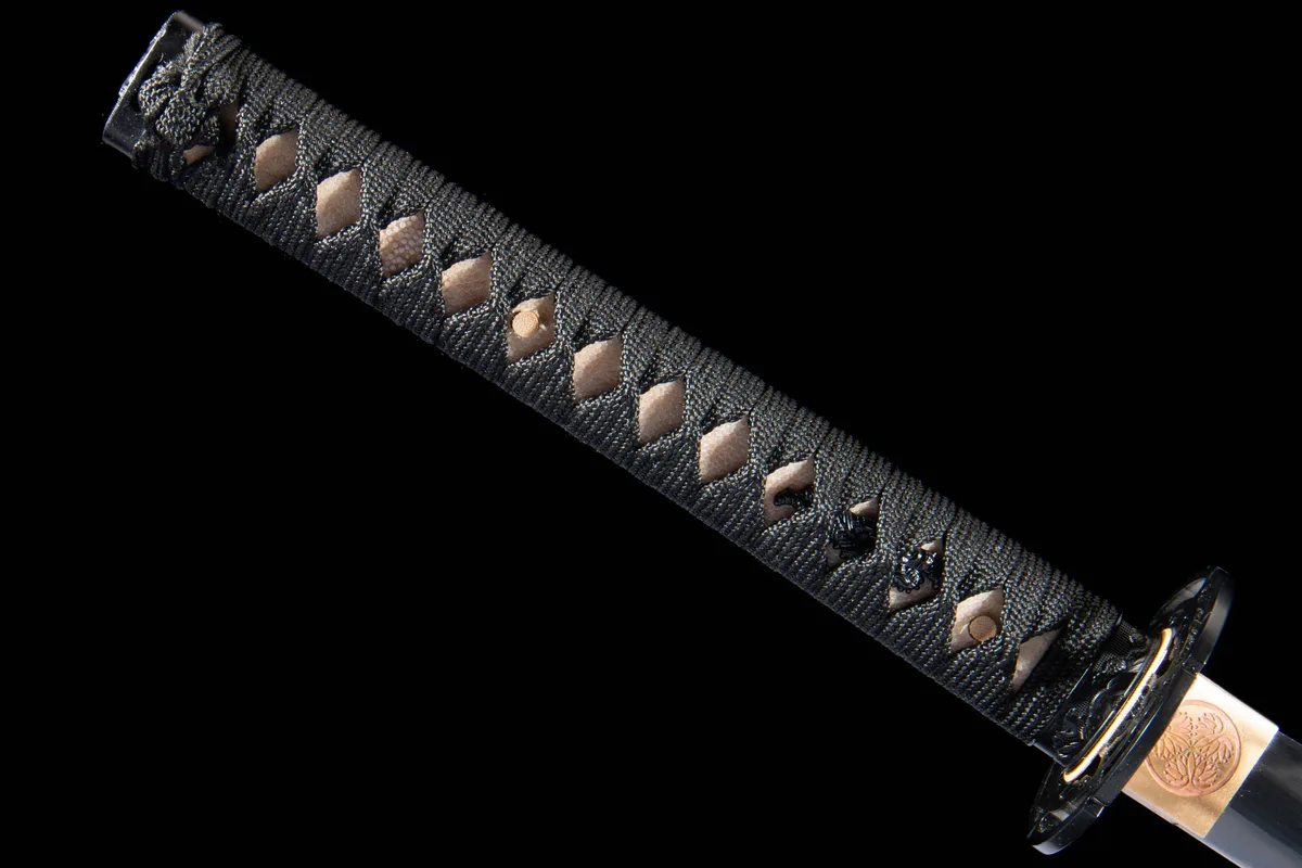 Écaille d'Or - Katana Forge a la Main en Acier a outils T10 - Image 3