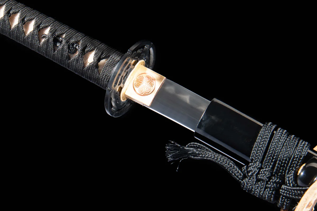Écaille d'Or - Katana Forge a la Main en Acier a outils T10 - Image 9
