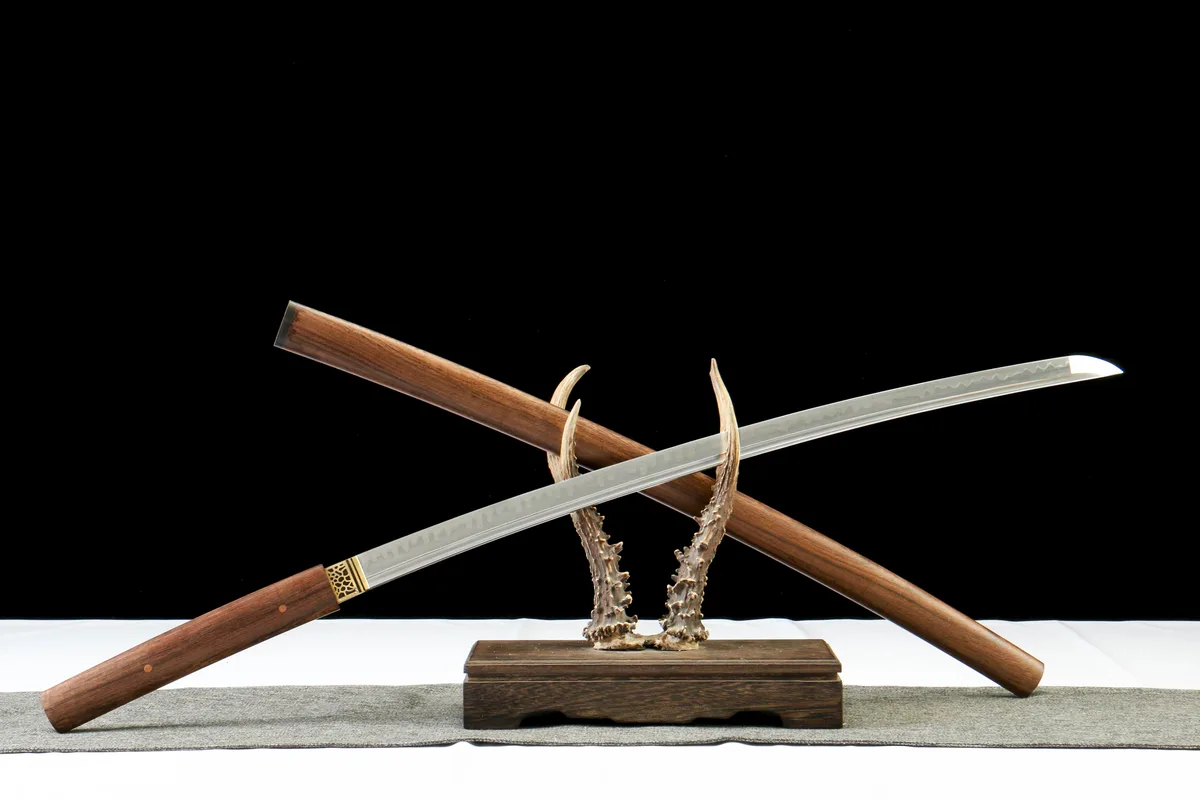 Esprit de la Forêt - Katana Forge a la Main en Acier a outils T10 - Image 12