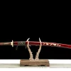Flamme de Rose - Katana Forge a la Main en Acier a outils T10