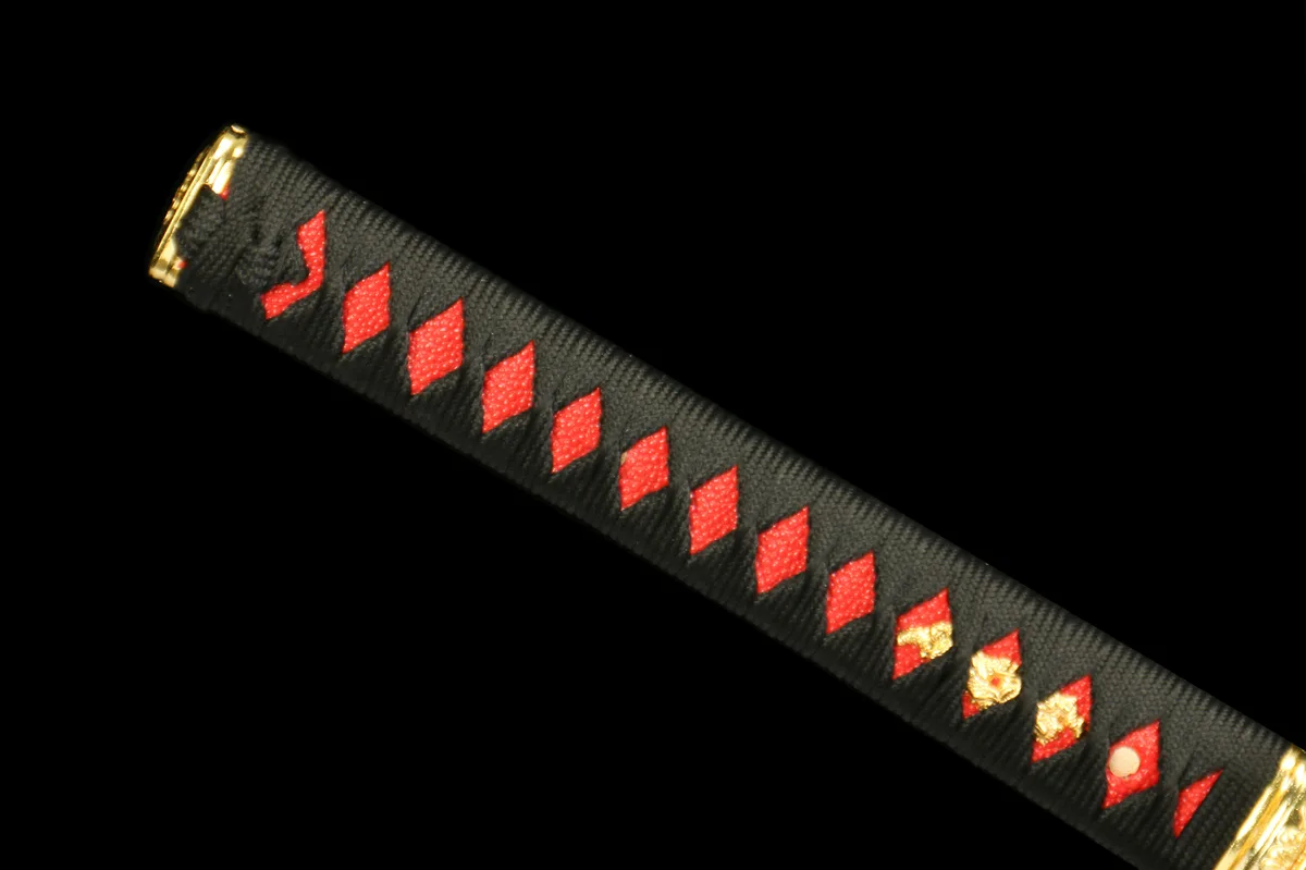 Flamme de Rose - Katana Forge a la Main en Acier a outils T10 - Image 7