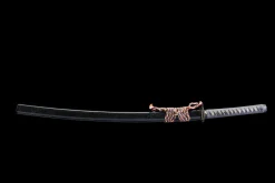 Alternative view of Frisson de Lune d'Automne - Katana Forge a la Main en Acier a outils T10