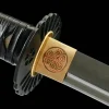 Katana Forgée Main T10 Acier Outil — Trempe à l'Argile - Katana Forge a la Main en Acier a outils T10