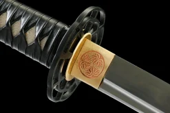 Alternative view of Katana Montagne Silencieuse - Katana Forge a la Main en Acier a outils T10