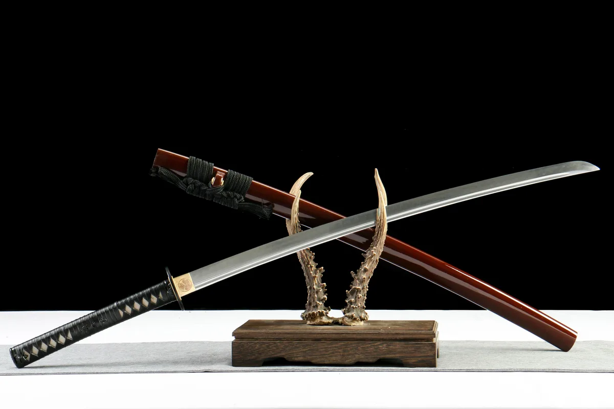 Katana Souffle du Dragon - Katana Forge a la Main en Acier a outils T10 - Image 8