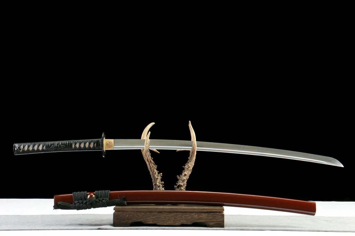 Katana Souffle du Dragon - Katana Forge a la Main en Acier a outils T10 - Image 9