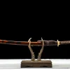 Lame du Phénix - Katana Forge a la Main en Acier a outils T10