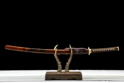 Lame du Phénix - Katana Forge a la Main en Acier a outils T10