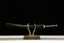 Le Palais du Dragon - Katana Forge a la Main en Acier a outils T10