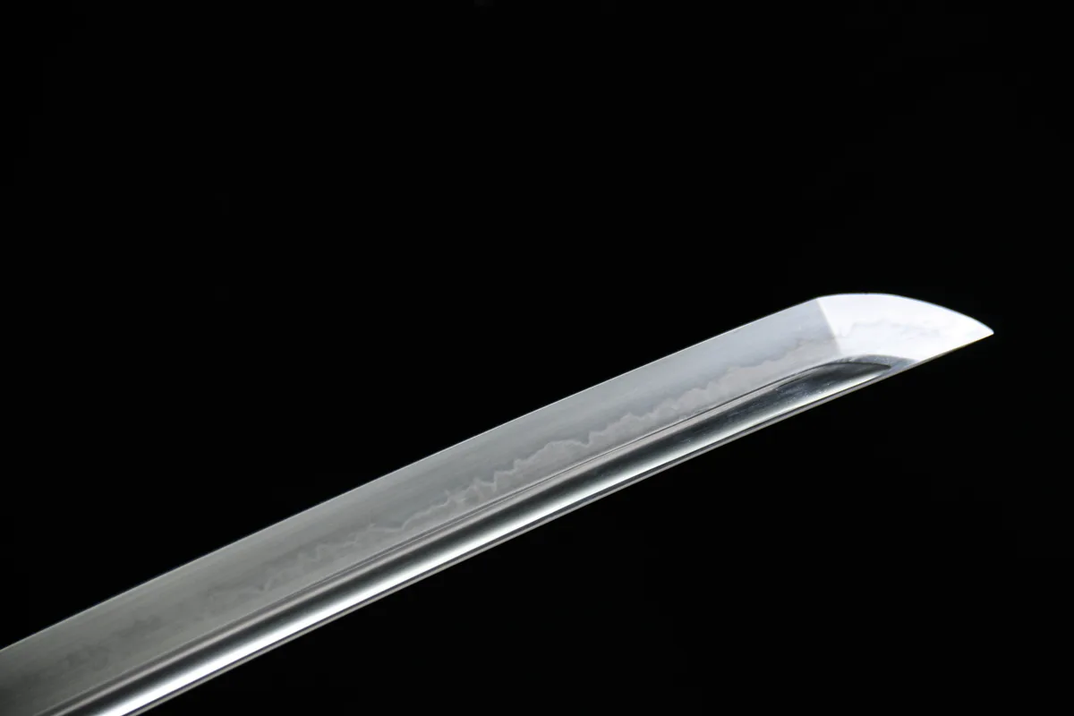 Le Tranchant Voilé - Katana Forge a la Main en Acier a outils T10 - Image 5
