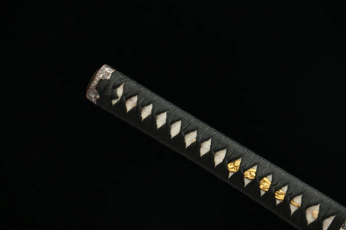 Le Tranchant Voilé - Katana Forge a la Main en Acier a outils T10 - Image 8