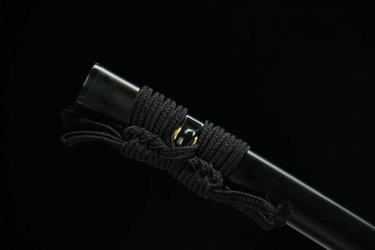 Le Tranchant Voilé - Katana Forge a la Main en Acier a outils T10 - Image 9