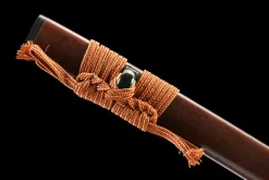 Alternative view of Lueur de Sable - Katana Forge a la Main en Acier a outils T10