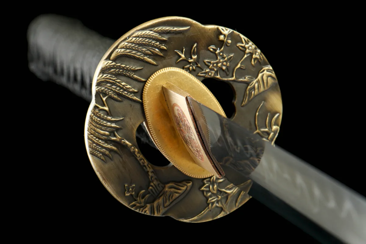 Lueur des Abysses - Katana Forge a la Main en Acier a outils T10 - Image 6