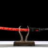 Or de Flamme - Katana Forge a la Main en Acier a outils T10