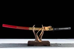 Splendeur Éphémère - Katana Forge a la Main en Acier a outils T10