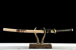 Taillade du Nuage Sombre - Katana Forge a la Main en Acier a outils T10