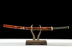 Tranchant des Ombres - Katana Forge a la Main en Acier a outils T10