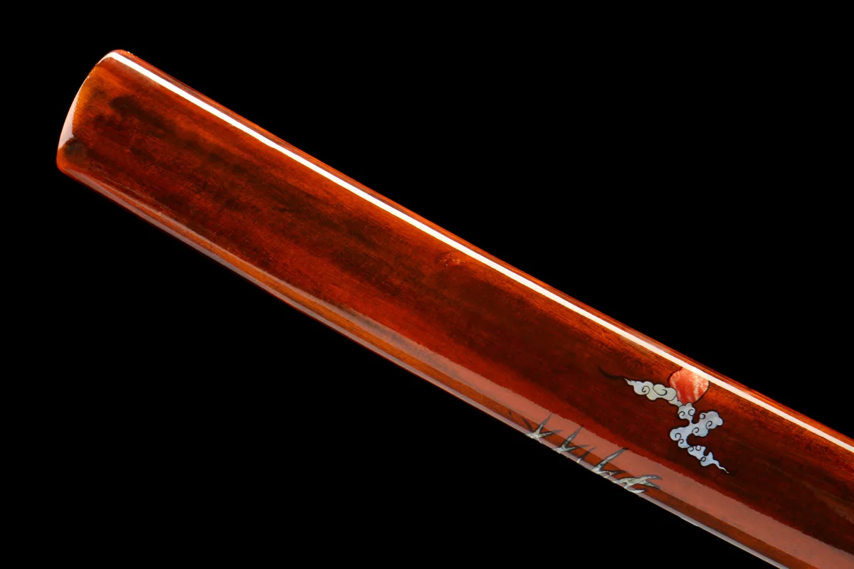 Tranchant des Ombres - Katana Forge a la Main en Acier a outils T10 - Image 10
