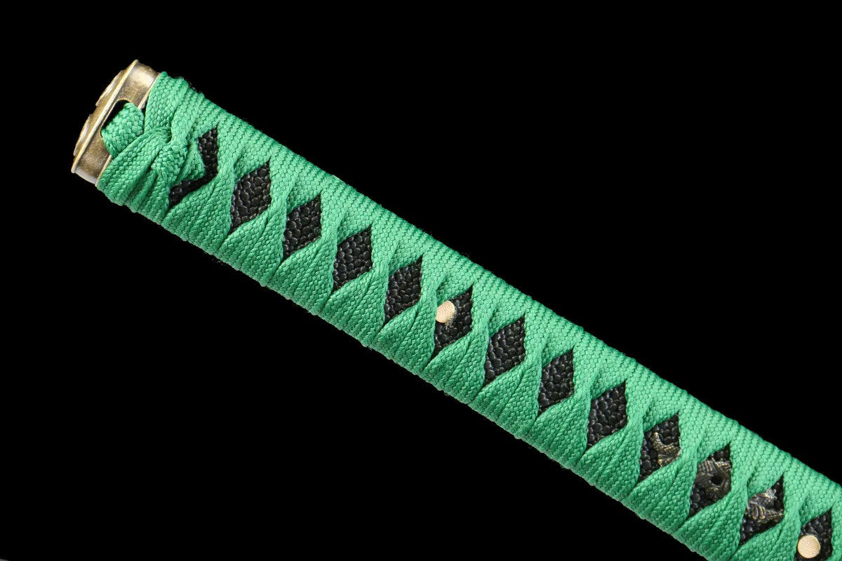 Chasse de Jade - Katana Forge a la Main en Acier au carbone 1045 - Image 7