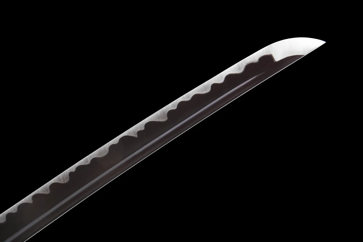 Dévoreur d'Âmes - Katana Forge a la Main en Acier au carbone 1045 - Image 11