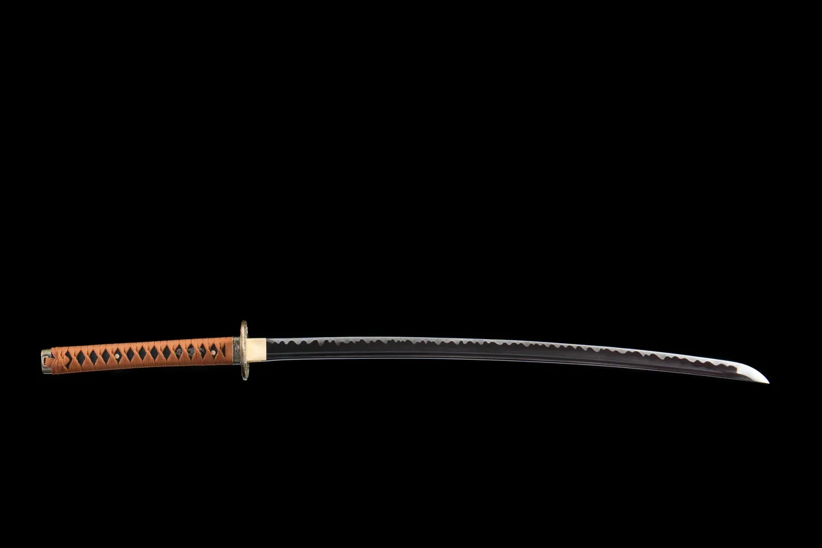Dévoreur d'Âmes - Katana Forge a la Main en Acier au carbone 1045 - Image 12
