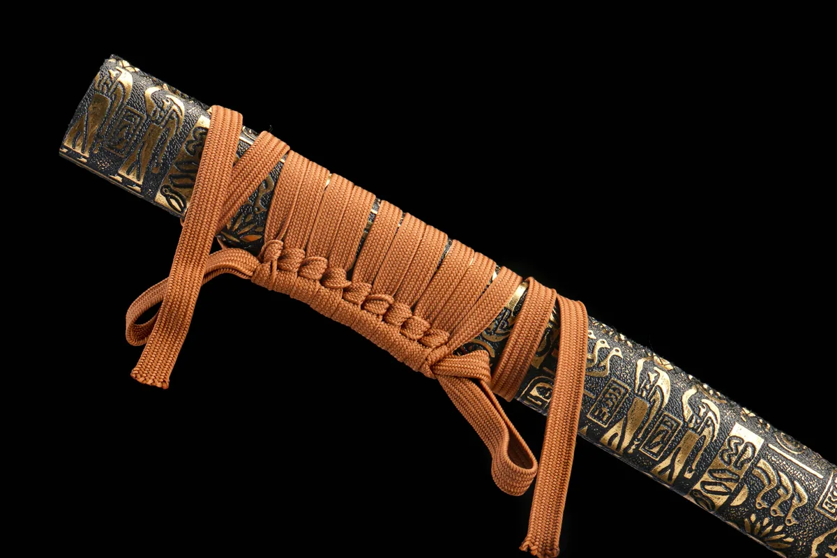 Dévoreur d'Âmes - Katana Forge a la Main en Acier au carbone 1045 - Image 7