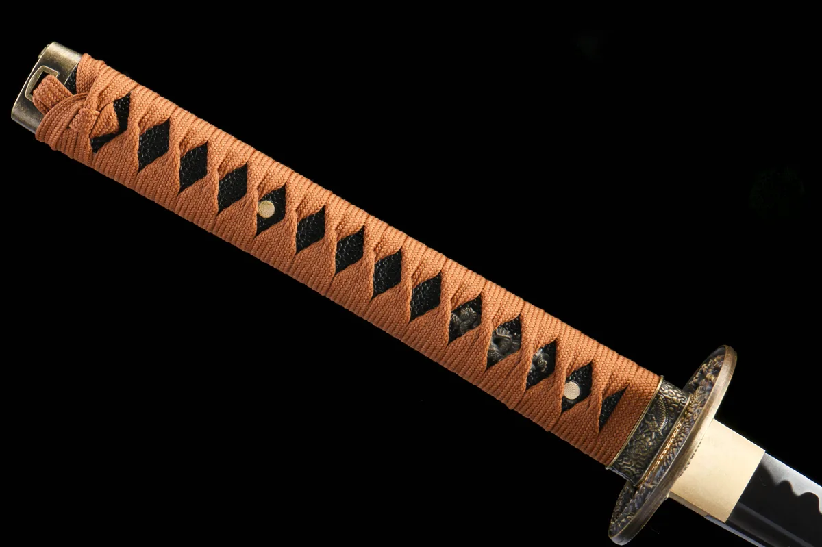 Dévoreur d'Âmes - Katana Forge a la Main en Acier au carbone 1045 - Image 9
