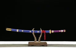 Enma (紫) - Katana Forge a la Main en Acier au carbone 1045