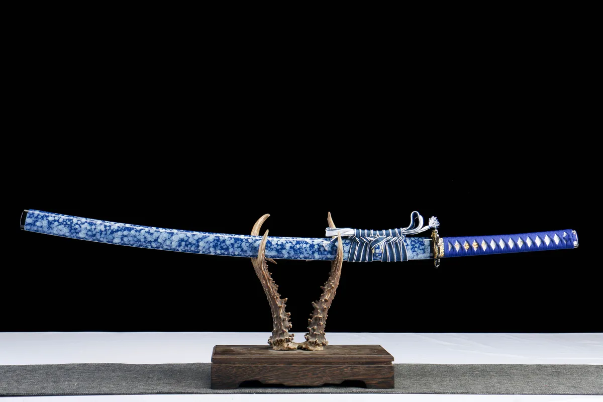 碎星 - Etoile Brisée - Katana Forge a la Main en Acier au carbone 1045 - Image 13