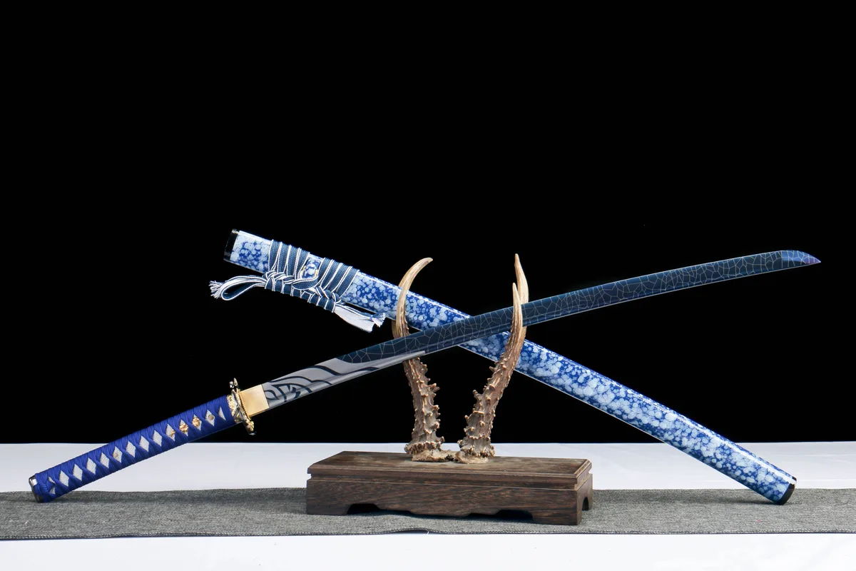 碎星 - Etoile Brisée - Katana Forge a la Main en Acier au carbone 1045 - Image 17