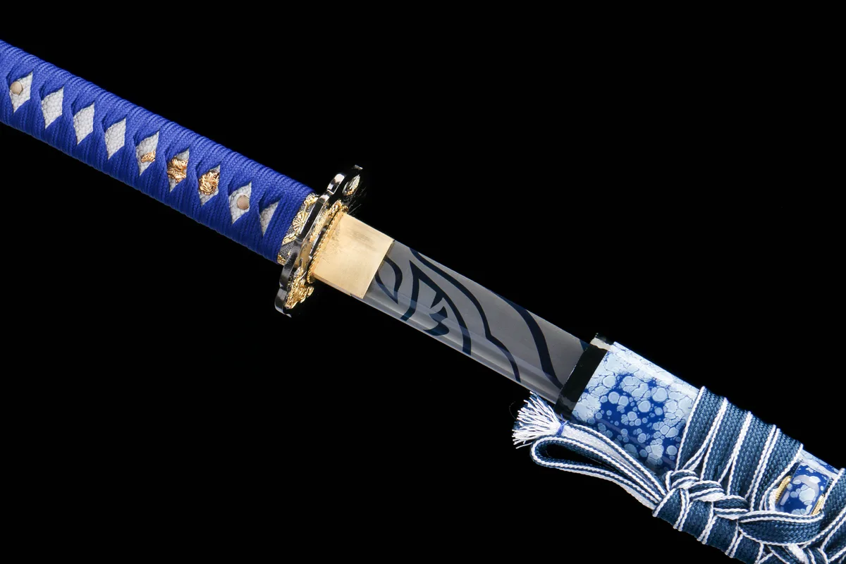 碎星 - Etoile Brisée - Katana Forge a la Main en Acier au carbone 1045 - Image 9