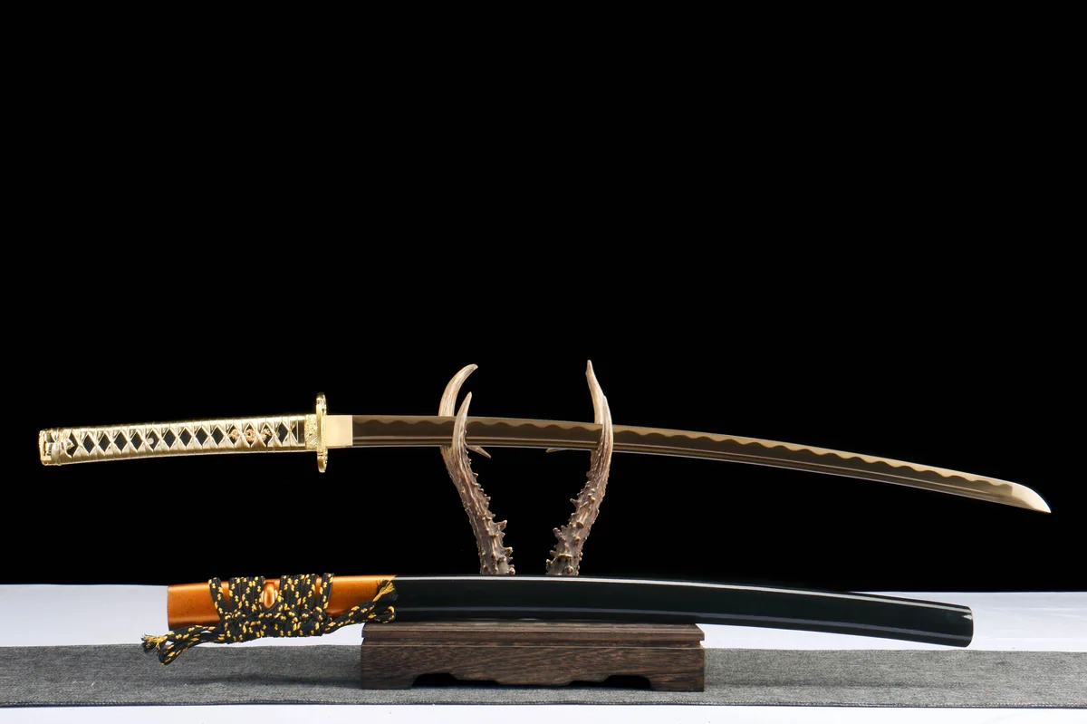 Étoile Déchue - Katana Forge a la Main en Acier au carbone 1045 - Image 5