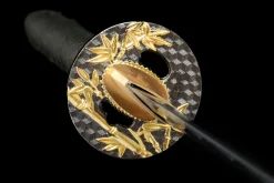 却邪 - Garde le Mal - Katana Forge a la Main en Acier au carbone 1045