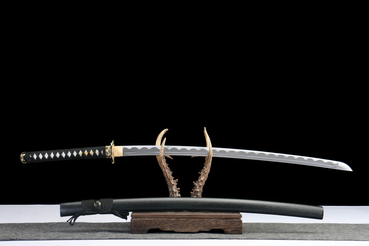 却邪 - Garde le Mal - Katana Forge a la Main en Acier au carbone 1045 - Image 6