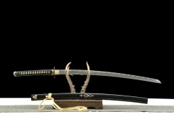 Alternative view of Kill Bill - Version Acier Carbone - Katana Forge a la Main en Acier au carbone 1045