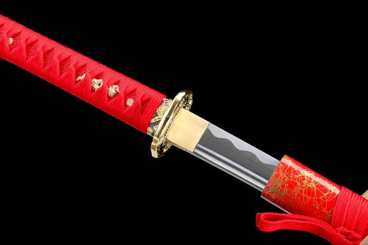 流萤渡水 - Lucioles sur l'Eau - Katana Forge a la Main en Acier au carbone 1045 - Image 6