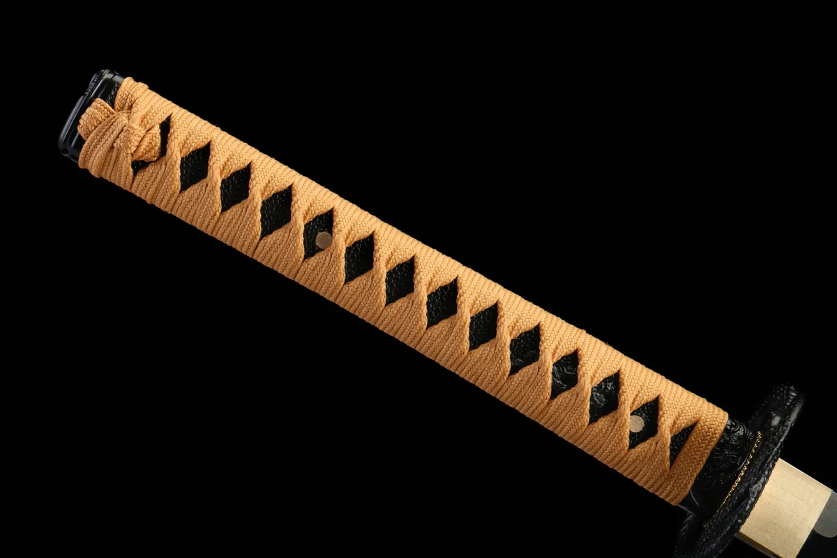 Ombre du Cygne Solitaire - Katana Forge a la Main en Acier au carbone 1045 - Image 6