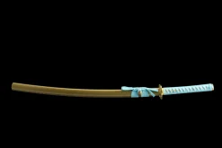 Alternative view of 铄金 - Or en Fusion - Katana Forge a la Main en Acier au carbone 1045