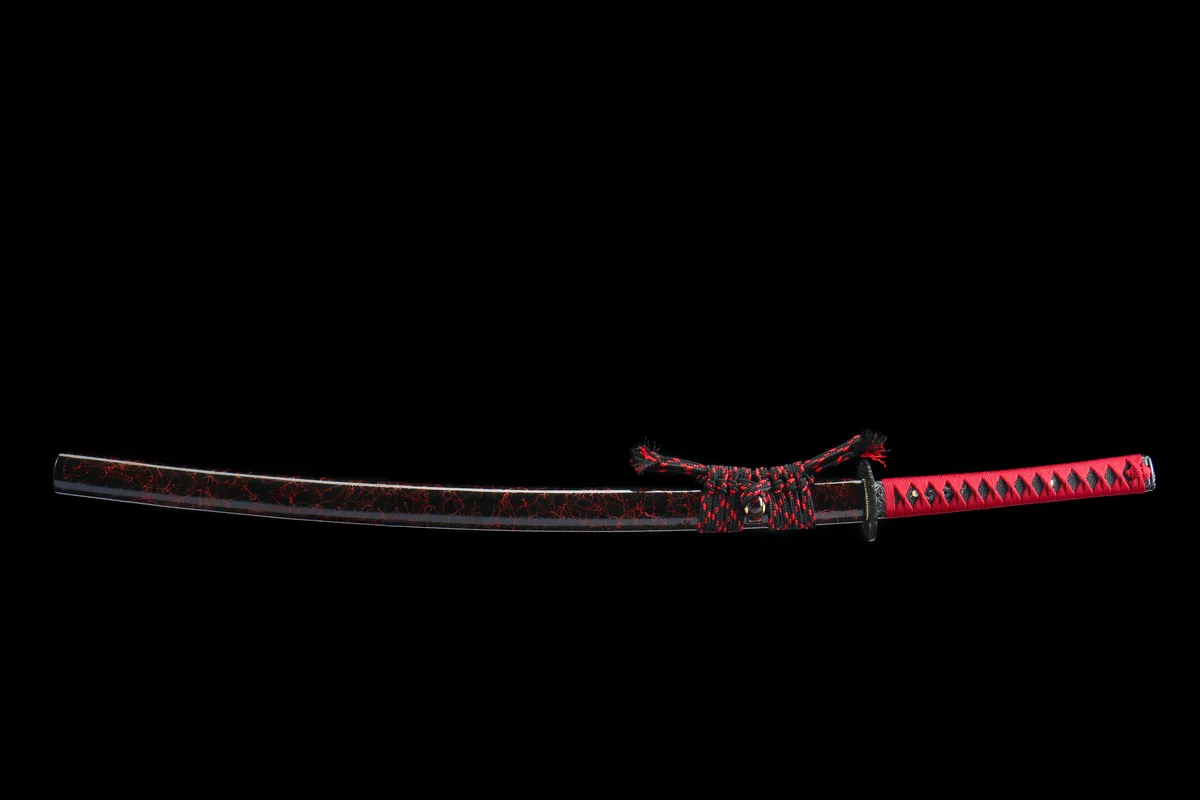 Phénix Fugace - Katana Forge a la Main en Acier au carbone 1045 - Image 10