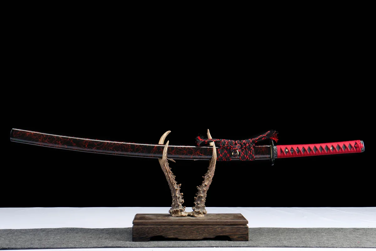 Phénix Fugace - Katana Forge a la Main en Acier au carbone 1045 - Image 3