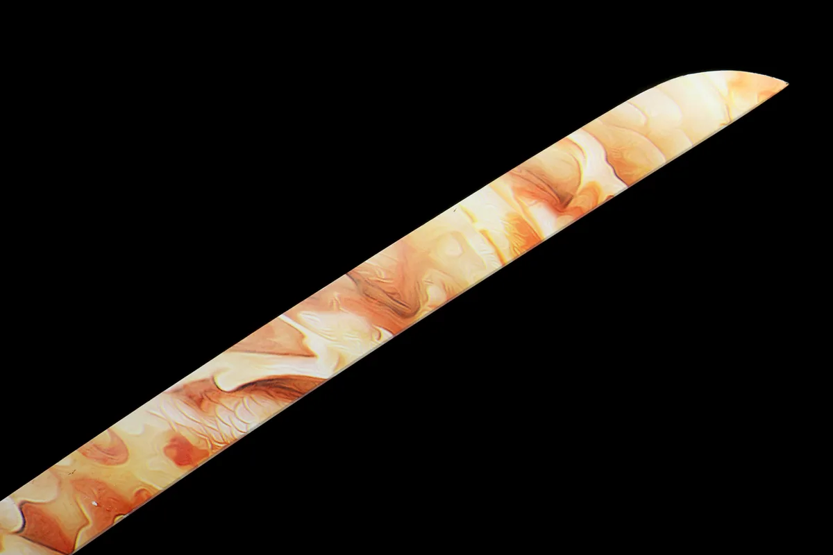 Phénix Fugace - Katana Forge a la Main en Acier au carbone 1045 - Image 5