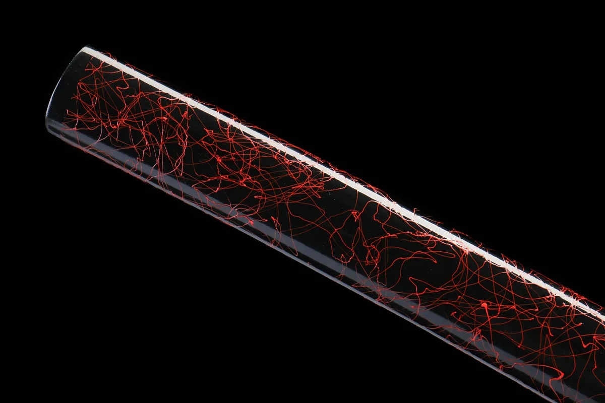 Phénix Fugace - Katana Forge a la Main en Acier au carbone 1045 - Image 8
