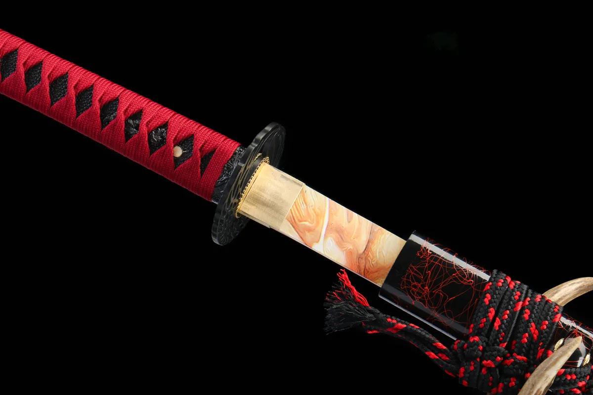 Phénix Fugace - Katana Forge a la Main en Acier au carbone 1045 - Image 9