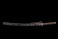Alternative view of Ruine des Cités - Katana Forge a la Main en Acier au carbone 1045