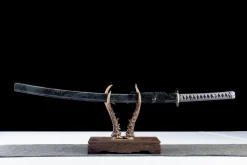 Alternative view of Aile Céleste - Katana Forge a la Main en Acier au carbone 1065