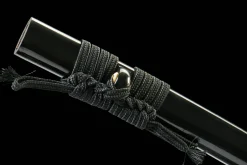 Alternative view of Aile de Corbeau - Katana Forge a la Main en Acier au carbone 1065